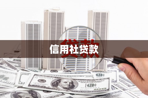 连州信用社贷款
