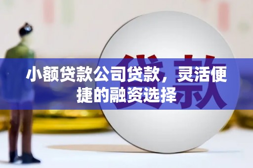鞍山小额贷款公司贷款，灵活便捷的融资选择