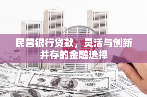 空港民营银行贷款，灵活与创新并存的金融选择