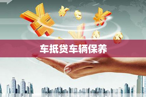 鲤城车抵贷车辆保养