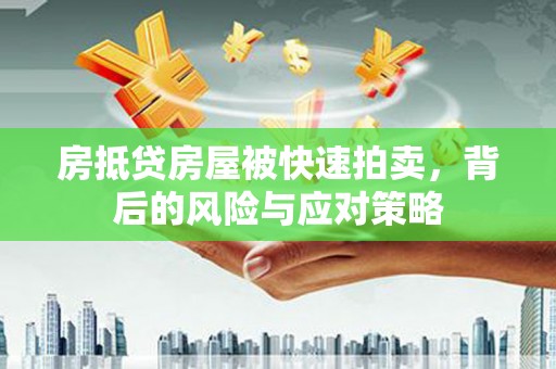 大雅房抵贷房屋被快速拍卖，背后的风险与应对策略