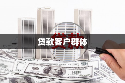 巴彦贷款客户群体