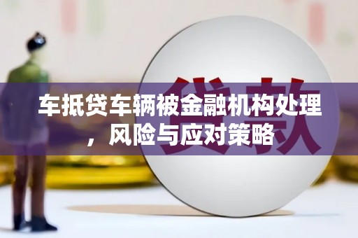 坪林车抵贷车辆被金融机构处理，风险与应对策略