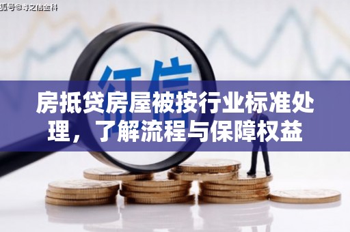 景德镇房抵贷房屋被按行业标准处理，了解流程与保障权益