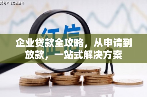 红桥企业贷款全攻略，从申请到放款，一站式解决方案