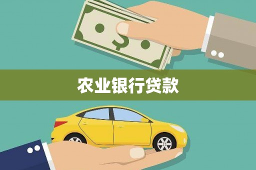 南丹农业银行贷款