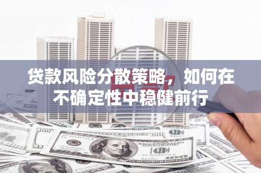 荥经贷款风险分散策略，如何在不确定性中稳健前行