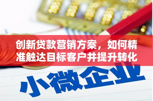 坡头创新贷款营销方案，如何精准触达目标客户并提升转化率