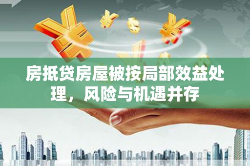 伽师房抵贷房屋被按局部效益处理，风险与机遇并存