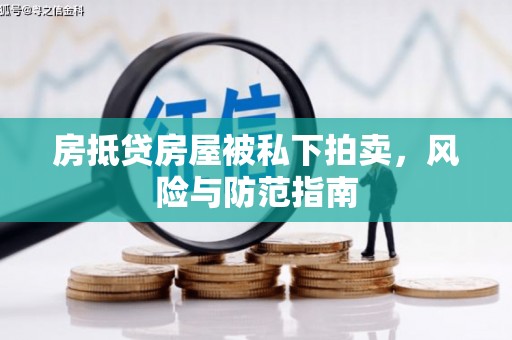 越西房抵贷房屋被私下拍卖，风险与防范指南