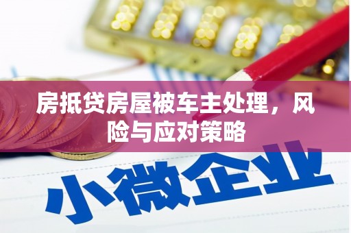 肃北房抵贷房屋被车主处理，风险与应对策略