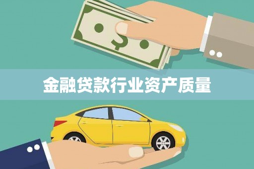 金塔金融贷款行业资产质量