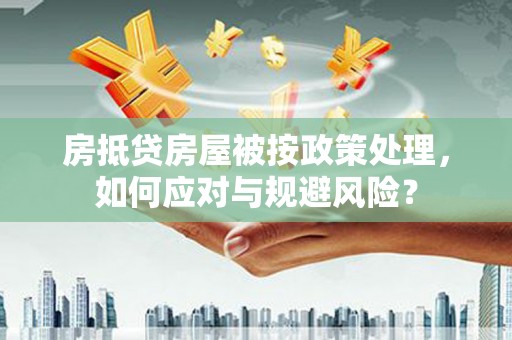 阜南房抵贷房屋被按政策处理，如何应对与规避风险？
