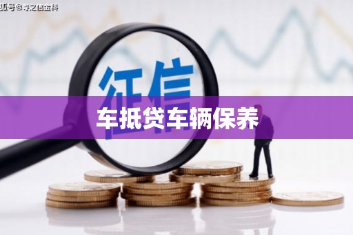 原阳车抵贷车辆保养
