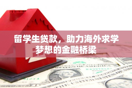 阿坝留学生贷款，助力海外求学梦想的金融桥梁