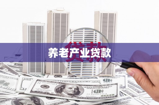 永丰养老产业贷款