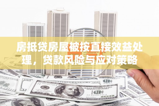 斗南房抵贷房屋被按直接效益处理，贷款风险与应对策略