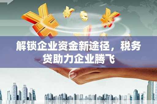 旅顺口解锁企业资金新途径，税务贷助力企业腾飞
