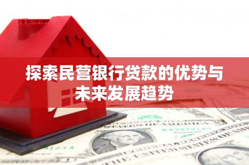 抚松探索民营银行贷款的优势与未来发展趋势