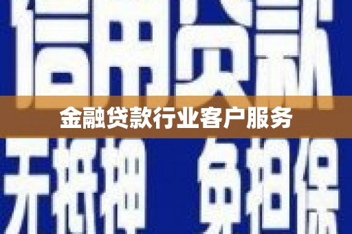 集集金融贷款行业客户服务