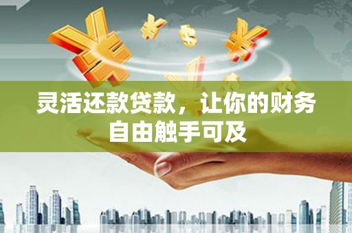 日照灵活还款贷款，让你的财务自由触手可及