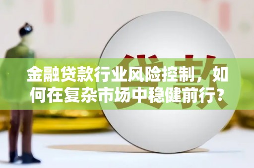 两当金融贷款行业风险控制，如何在复杂市场中稳健前行？