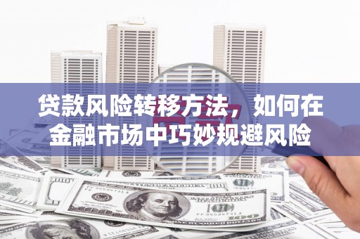 达仁贷款风险转移方法，如何在金融市场中巧妙规避风险