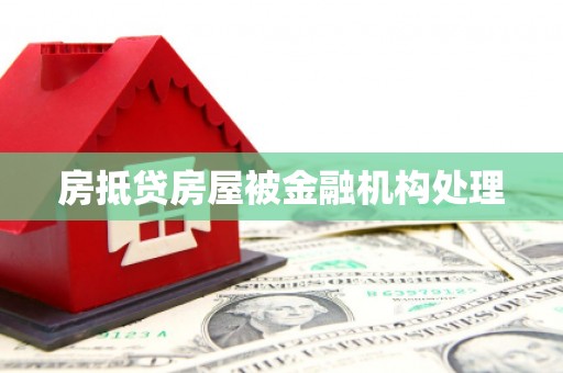 神冈房抵贷房屋被金融机构处理