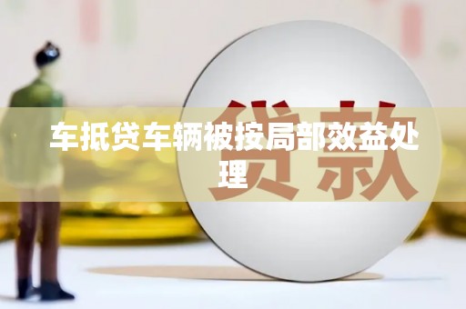 神冈车抵贷车辆被按局部效益处理