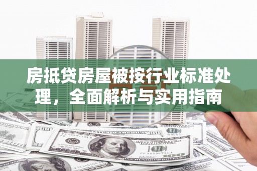 新社房抵贷房屋被按行业标准处理，全面解析与实用指南