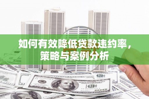 林口如何有效降低贷款违约率，策略与案例分析