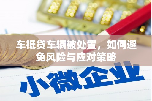 平凉车抵贷车辆被处置，如何避免风险与应对策略