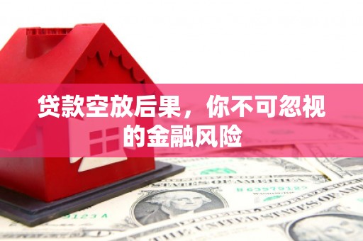 莒县贷款空放后果，你不可忽视的金融风险