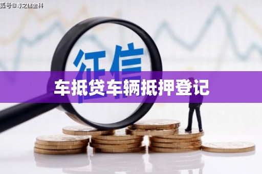 正宁车抵贷车辆抵押登记