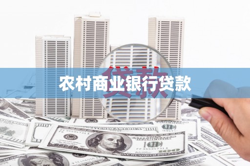 麦寮农村商业银行贷款