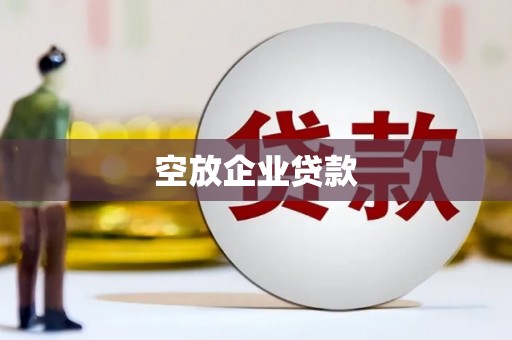武都空放企业贷款