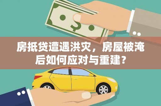 连云港房抵贷遭遇洪灾，房屋被淹后如何应对与重建？
