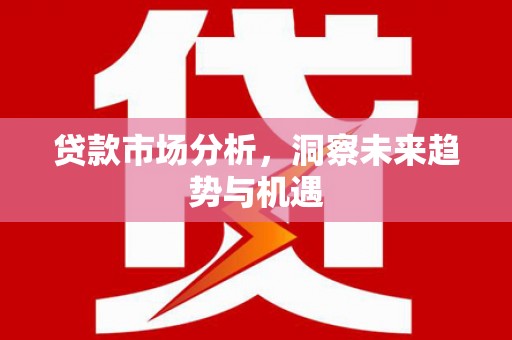 连云港贷款市场分析，洞察未来趋势与机遇