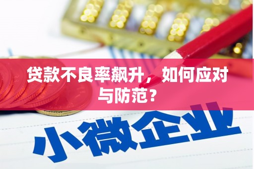 台江贷款不良率飙升，如何应对与防范？