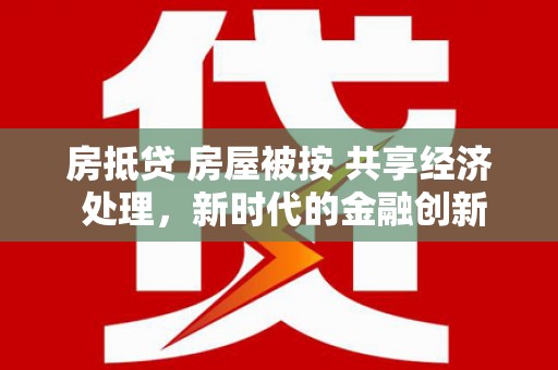 新源房抵贷 房屋被按 共享经济 处理，新时代的金融创新与风险