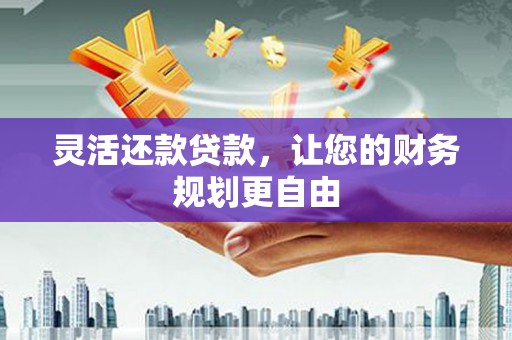 大悟灵活还款贷款，让您的财务规划更自由