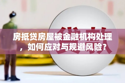 头份房抵贷房屋被金融机构处理，如何应对与规避风险？