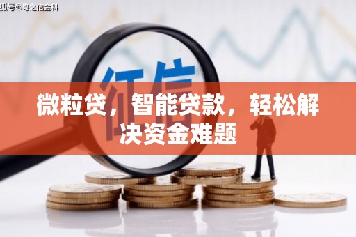 定南微粒贷，智能贷款，轻松解决资金难题