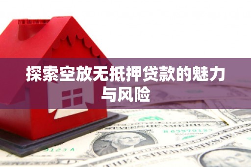 金湖探索空放无抵押贷款的魅力与风险