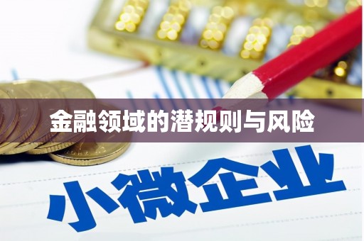 金湖金融领域的潜规则与风险