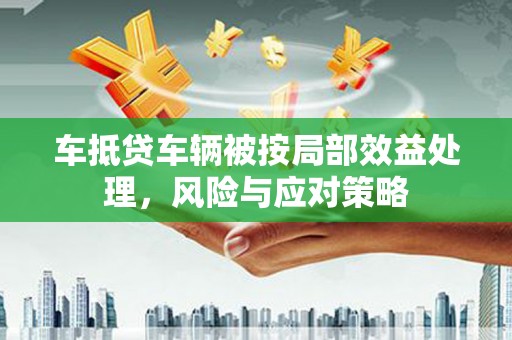 华坪车抵贷车辆被按局部效益处理，风险与应对策略